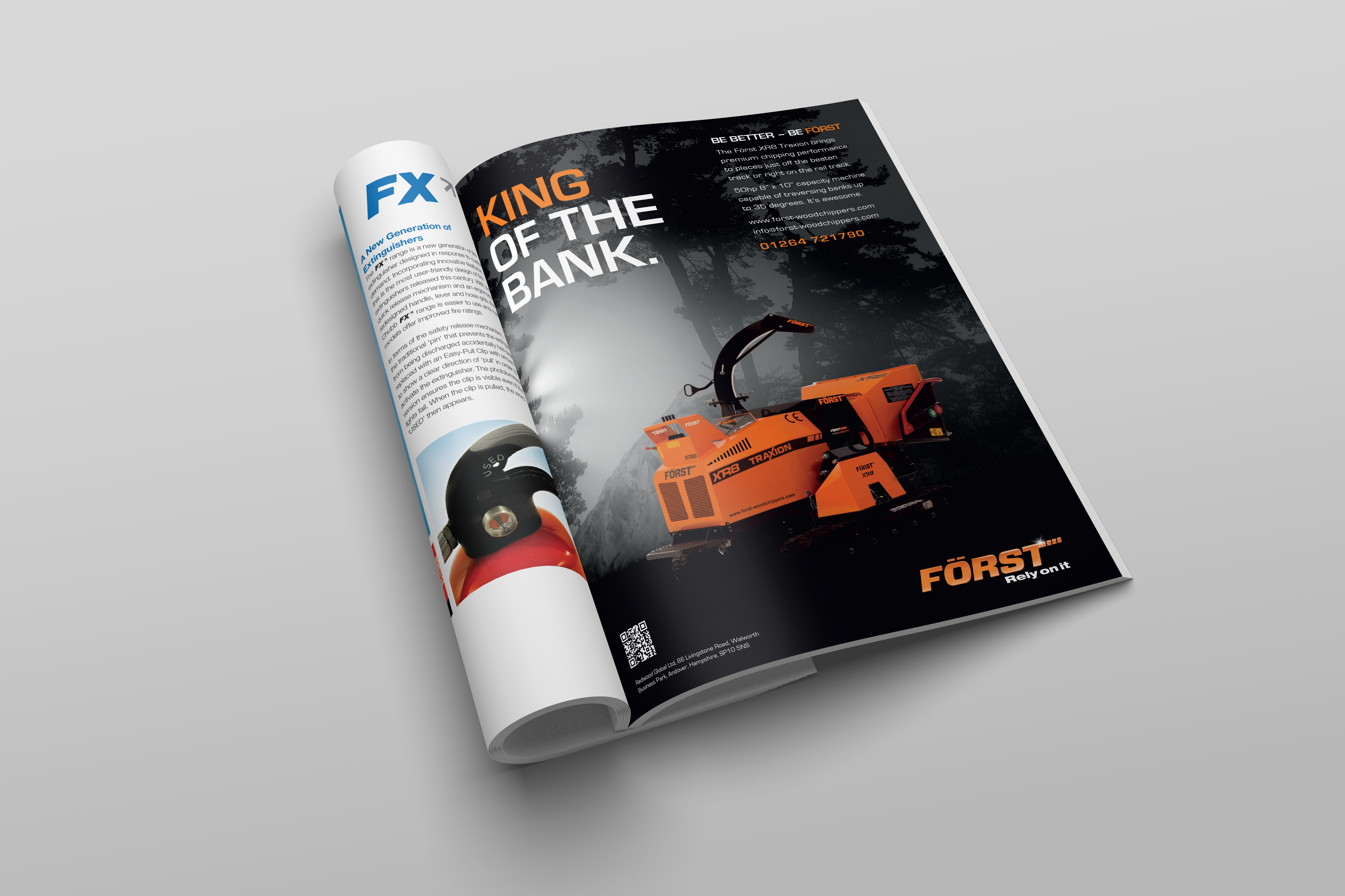 FORST advert creative concept